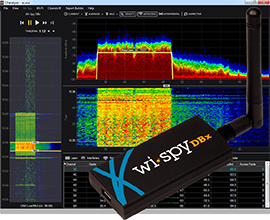 Wi-Spy USB接続スペクトラムアナライザ